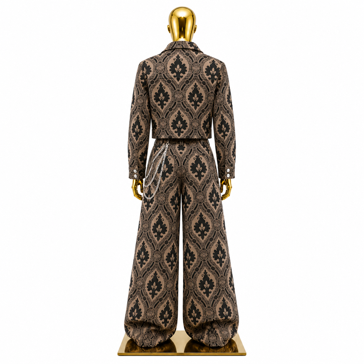 Koko La Lux Noir Heritage Jacquard Set