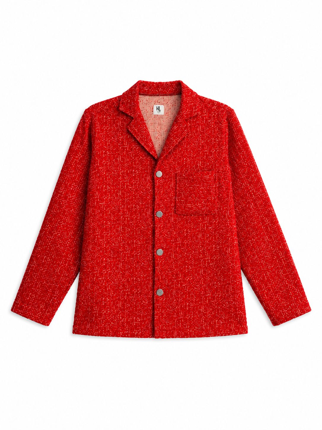 Men`s boucle weave set