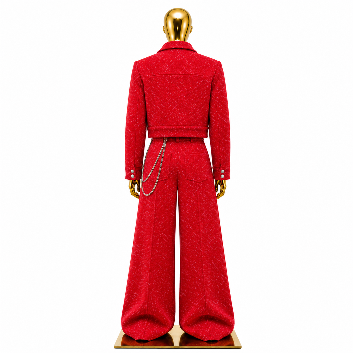 Koko La Lux Crimson Royale Jacquard Set