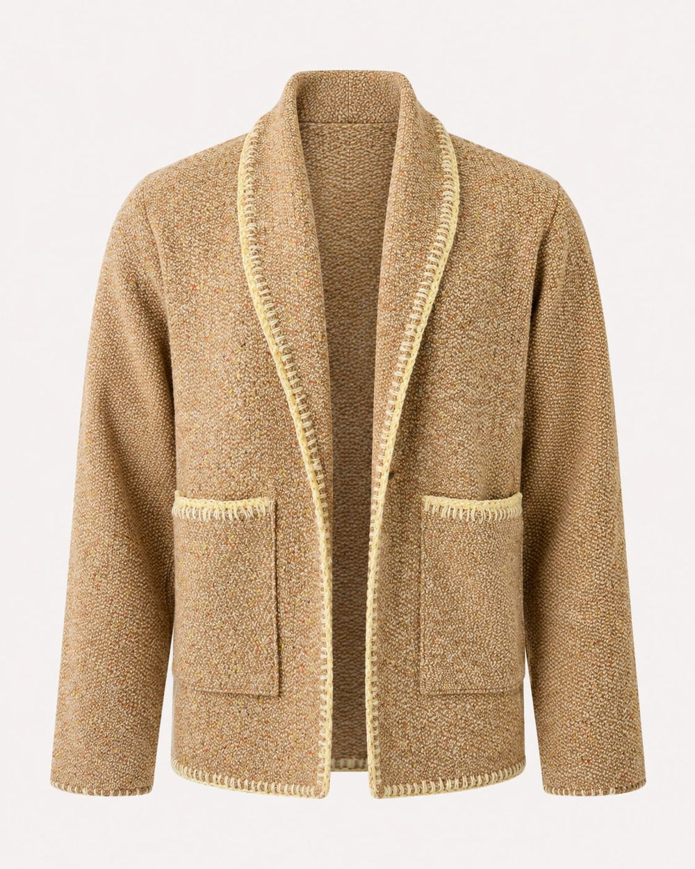 Lalux Men’s Textured Knit Jacket